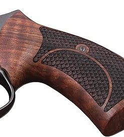 KSD Brand Smith Wesson K/L/X – Frame Round Butt Compatible Walnut Grip