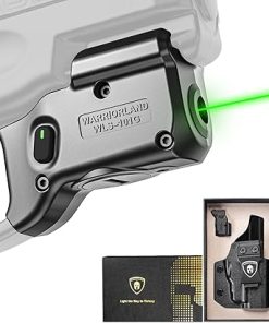 Tactical Scorpion Gear TSGWLS101GHG2C RH Kydex Holster & Green Laser Gun Sight Combo Fits: Taurus G2C G3C PT111 Millennium G2 PT140| Compact Green Gun Optic w/Ambidextrous Switch & Power Indicator