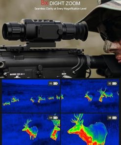 Feyachi Thermal Scope TH-35 12um 384 x 288 Thermal Imaging Scopes for Rifles 50Hz Thermal Riflescope Thermal Night Vision Scope for Hunting 2