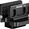 CVLIFE WolfCovert Multi-Reticle Red/Green Dot Sight for Doctor Cut, 3 MOA Dot & 50 MOA Circle Reflex Sight Motion Awake, Pistol Scope with Fiber Optic and Adapter for RMR & MOS & 21mm Picatinny 3