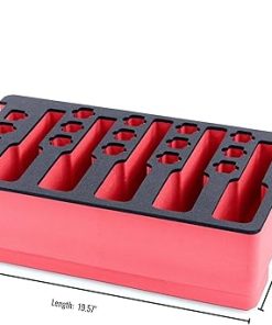 5 Pistol Polyethylene Foam for Gun Case, Custom Made Insert Replacement for Pelican 1510 Hard Case, Pistol Safe Storage, Waterproof, Light, Easy Grip 2