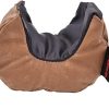 Micro Mini Fortune Cookie – Durable Heavy Wax Canvas Stable Tactical Rest Shooting Bag with Heavy Sand Fill