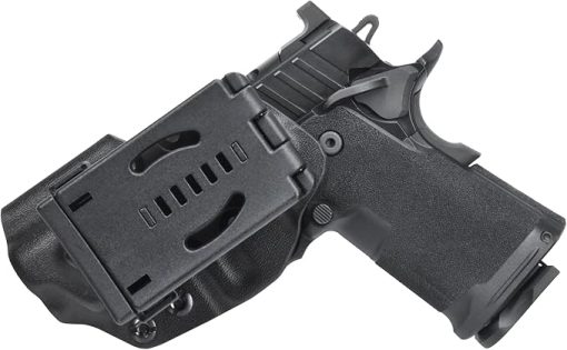 OWB Concealment IDPA - Outside The Waistband Holster - fits Springfield 1911 DS Prodigy 3.5'' Compact - Image 2