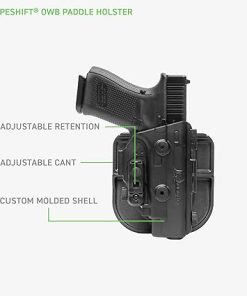 Alien Gear Shapeshift Core Carry Pack Holster – 4 in 1 Holster, IWB, Appendix, OWB Paddle and OWB Belt Slide Included – Closed and Open Carry – Tuckable – Right or Left Hand Draw – Made in USA 2