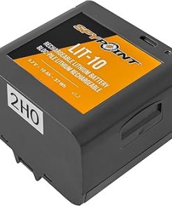 SPYPOINT LIT-10 3.7V Rechargeable Lithium Battery Link-Micro | Cell-Link 10 200mAh for Cellular Trail Cameras with Charging Power Cable Included | Cell Cameras for Hunting Lithium Battery (2 PK) 2