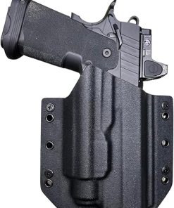 Black Kydex Holster for Springfield Prodigy DS 4.25″ 1911 Streamlight TLR-2, TLR-2 HL