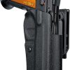 Premium Scroll Design Colt 1911 .45 ACP, 38 Super and 9mm Enhancement Device Steel Polished Plated, Gold 4