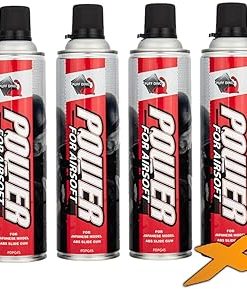 Lancer Tactical 450ml/15.8 oz Airsoft Green Gas 9kg Pack of 6