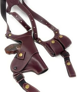 Cardini Leather Premium Shoulder Holsters for Concealed Carry, S&W J Frame, Taurus 605, 642 Airweight, 38 Special