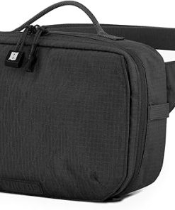 VIKTOS Bag Upscale Hip Pack, Weather-Resistant Tactical Gear Shooting Gun Cross-Body Waist Shoulder Concealed Carry Bag, Universal Hookie Pistol Holster, Hookie 10 Mag/TQ Holster – Black