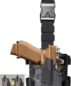 CYTAC Light Holster Compatible with Glock 19 with Streamlight TLR-2/TLR-1 HL, Right Hand