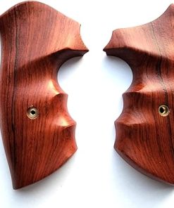 BMPL Hardwood J Frame Round Butt Handgun Grips Compatible Replacement Revolvers Handcraft M60 Bodyguard Handmade Thailand Imported #JR0987