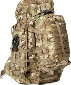 MT Military Army Large Rucksack with Detacheable Assault Backpack Hydration Pack Shoulder Straps and Waist Belt Metal Frame