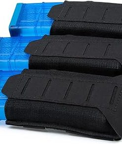 Blue Force Gear MOLLE Mag Pouches, Triple Magazine Pouch, Stackable Airsoft Magazines Small Pouches – 9.25 x 5.5 x 0.13 Inches