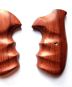 BMPL Hardwood Grips for Security Six Service Six Speed Six Revolver, New Handmade Handcraft