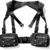 Fabric of the Universe Techwear Fashion Dual Holster Style Chest Bag Tactical Rig