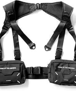 Fabric of the Universe Techwear Fashion Dual Holster Style Chest Bag Tactical Rig