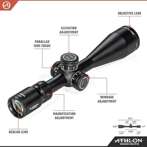 Athlon Optics 214506: Heras SPR 4-20X50 Riflescope Side Focus 1 Inch Sfp Aagr2 Mil - Image 2