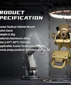 Night Vision Goggles NVG Metal Mount,PVS15/18 Night Vision Goggles Helmet Mount for L4G24 NVG Metal Helmet Mount. 2
