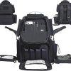 Savior Equipment Horizontal Steel Wall Mount Firearm Rifle Display Rack, Compound Bow Shotgun Carbine Gun Sword Tactical Vest Gear Hanger Free-Standing Indoor Storage Organizer, 10 Mounting Hooks 3