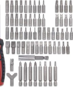 Birchwood Casey Master Screwdriver Kit | Durable Versatile Gunsmithing Wrench 84 Piece Tool Set | Case Included