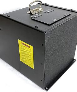 Bullet Trap 18″ x 18″, 1″ Ballistic Rubber Face, Enclosed, AR Steel Backplate for 9 mm, 45 .357 & .44 Magnum, 5.56, 223 Caliber