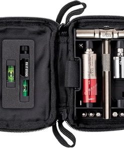 Fix It Sticks Gun & Optics Tool Kit with All-in-One Torque Driver & Bubble Level Set – Portable Multi-Functional Gun Maintenance Tool Set with Ratcheting T-Way Wrench & Zippered Carrying Case