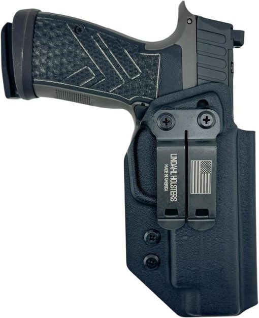IWB Compatible with Sig P365-FUSE Holster - Optic Ready - Inside The Waistband Concealed Carry - Adjustable Cant and Retention Kydex Holster - Made in The USA