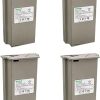 Kastar 4-Pack Reveal Lipo Lithium Rechargeable Battery Pack Replacement for Tactacm Hunting Camera Reveal X, X Gen 2.0, XB, X Pro, SK, Cellular Trail Camera TA-CT-XG2 TA-CT-SK TA-TC-BOV1 TA-CT-XP2