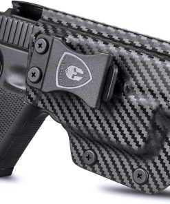 WARRIORLAND G17/19 w/TLR6 Holster IWB Kydex Holster Compatible with Glock 17/19/19X/44/45(Gen 1-5) w/TLR-6 Pistol, Inside Waistband Concealed Carry Holster, Adj. Cant & Retention
