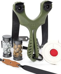 Axiom Ocularis Slingshot Kit (Green & Red) Bundle 2