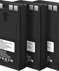 3 Pack Rechargeable Batteries for Trail Camera, Replacement Battery Pack for Hunting Trail Camera Compatible with Flex-M, Flex G-36, Flex-Plus, Flex-S