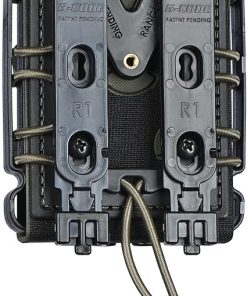 G-CODE Rifle Soft Shell Scorpion Mag Carrier – Pack of 3 – (Black Multicam) with R1 Clips- 100% Made in USA 2