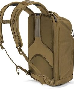 VIKTOS Perimeter 25 Liter Durable Tactical Waterproof Aluminum Reinforcement Sheet Outdoor EDC Backpack with 15″ Laptop Compartment, Coyote 2