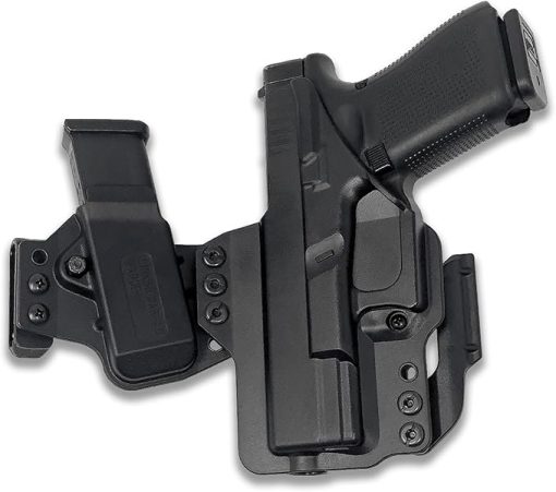 Linked Holster for Glock™ 26 27 33 - IWB Holster with Mag Pouch for Concealed Carry/Custom fit to Your Gun - Inside The Waistband - Comfort and Concealment - EDC - Pistol Holster - Gun Holster - Image 2