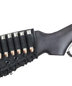 DIAMOND D Outdoors – Rifle Buttstock Cartridge Holder – Rifle Butt Cuff 7 Loop – Standard Full-Size Cartridge