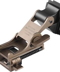 Helmet Adapter Night Vision Adapter for PVS-14, NVG Rhino Arm for Mount,Adjustable Lever PVS 14 Mount – tan