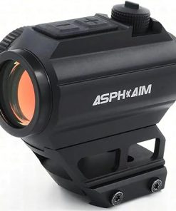 Red Dot Sight 7 Reticle 2&52MOA 12 Brightness Shake Awake Parallax-Free Waterproof 2 Mount Aspherical Lenses