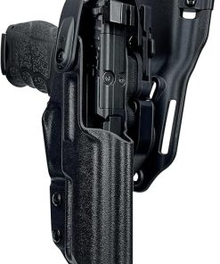 Duty Drop & Offset Level II Holster fits H&K VP9 Match (Black, Right-Hand Draw)