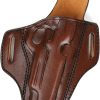 for Colt 1911 5 inch Rail Fast Draw Owb Leather Gun Holsters