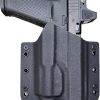 Black Kydex OWB Holster Compatible with Glock 20 GEN 5 Streamlight TLR-2, TLR-2 HL
