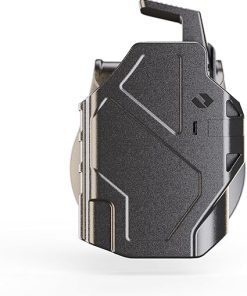 Orpaz Delta G17 Light Bearing Holster Compatible with Glock 17 Holster with Light, Level II Modular Flashlight Adapter and Innovative Flashlight Protector Cap – Unisex