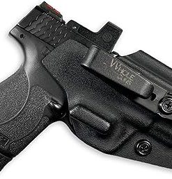 IWB Tuckable Claw Holster – Inside The Waistband – Red Dot Ready fits S&W M&P Shield Plus 4” Performance Center