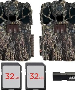 Browning Spec Ops Elite HP5 Trail Game Camera Bundle Includes 32GB Memory Card and J-TECH Card Reader (24MP) 2 Pack | BTC8EHP5