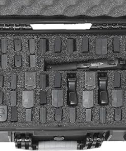 Case Club 55 Pistol Magazine Case, Protective Hard Case, Waterproof & Crushproof, Pressure Valve, Folding Handles & Lockable, Airline Approved 2
