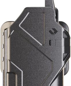 Orpaz Delta G19 Light Bearing Holster Compatible with Glock 19 Holster with Light, Level II Modular Flashlight Adapter and Innovative Flashlight Protector Cap – Unisex