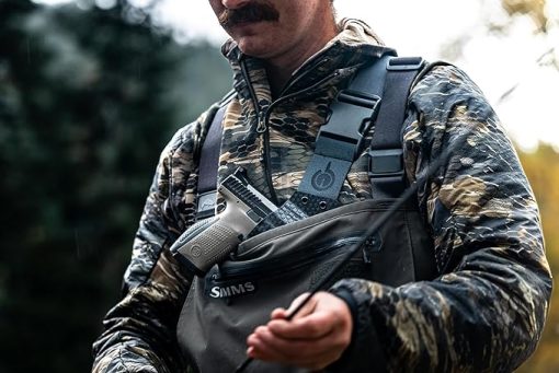 The Original Kenai Chest Holster for a Taurus - Black - Image 2