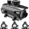 Night Vision Scope, Infrared 850nm,1920X1080 Resolution,3 IR Levels, Photos Video 128G, Night Vision Monocular 4X Magnifier,7 Reticles 4 Color,Day and Night 350Y, As Rifle Scope Attachment for Hunting 3