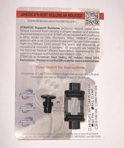 Stratus QD Pin Combo with Rail Clamp and Holster 2