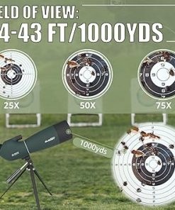 SVBONY SV28 Plus Spotting Scopes Bundle with SV214 Pro Smartphone Adapter 2